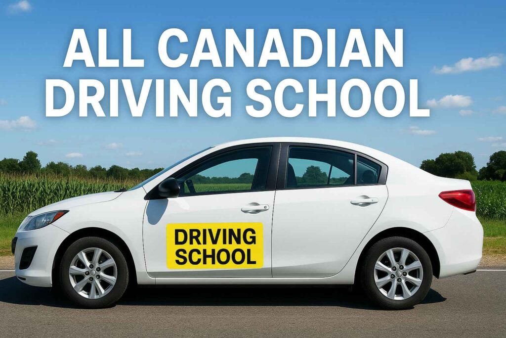 Complete On Road Driving School Experience at All Canadian Driving School for New Drivers