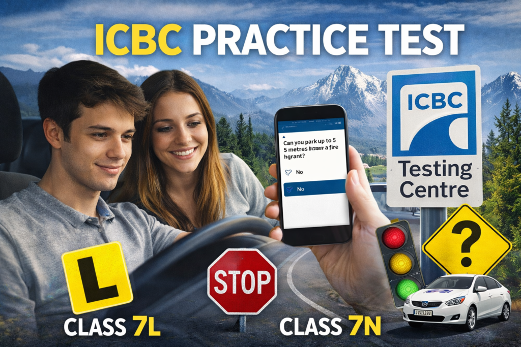 ICBC Practice Test | Free BC Driving Test Questions & Answers